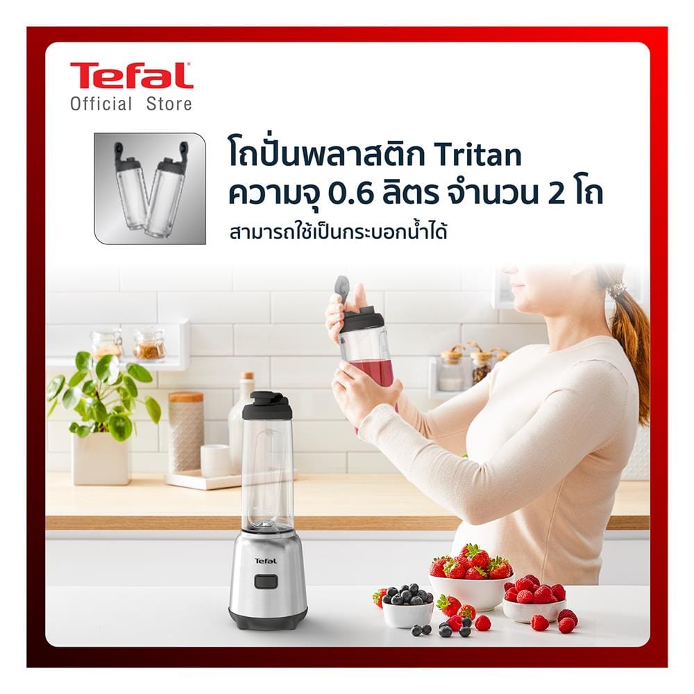 เครื่องปั่นน้ำผลไม้ TEFAL BL15FD30 0.6 ลิตร