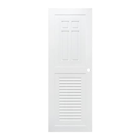 ประตูห้องน้ำ ABS AZLE SD-1 70X200 ซม. สีขาว_0