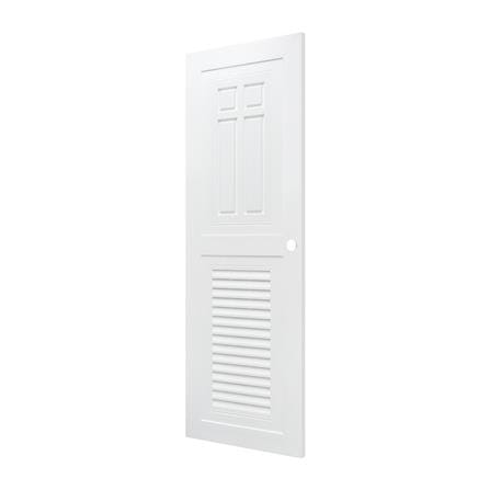 ประตูห้องน้ำ ABS AZLE SD-1 70X200 ซม. สีขาว_1