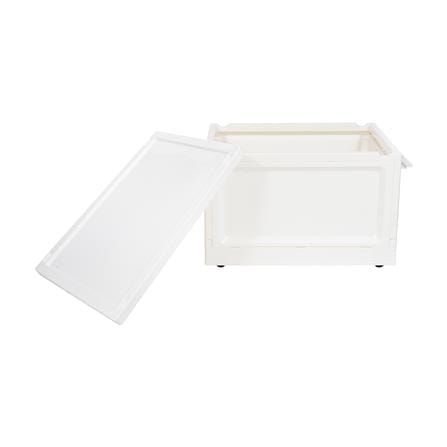 กล่องเก็บของพับได้ STACKO WILL M 41X29.5X24 ซม. สีขาว_3