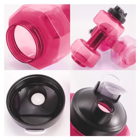 ดัมเบลขวดน้ำ 1.5 ลิตร PRO-FIT สีชมพู_1