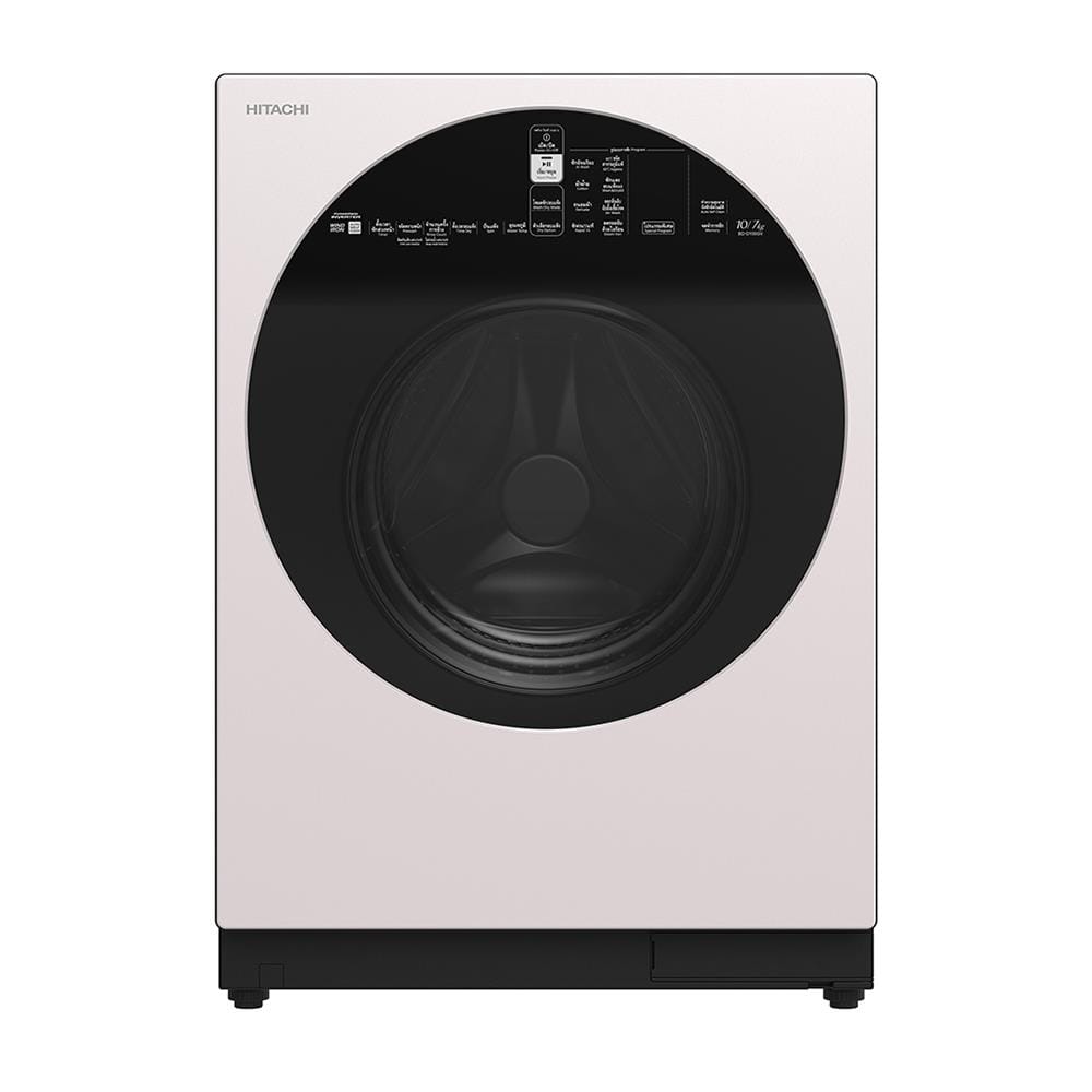 เครื่องซักอบ HITACHI BD-D100GV 10/7 กก. อินเวอร์เตอร์