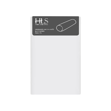 ปลอกหมอนข้าง HOME LIVING STYLE CT SATEEN สีขาว_3