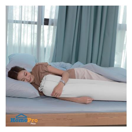 ปลอกหมอนข้าง HOME LIVING STYLE CT SATEEN สีขาว_4