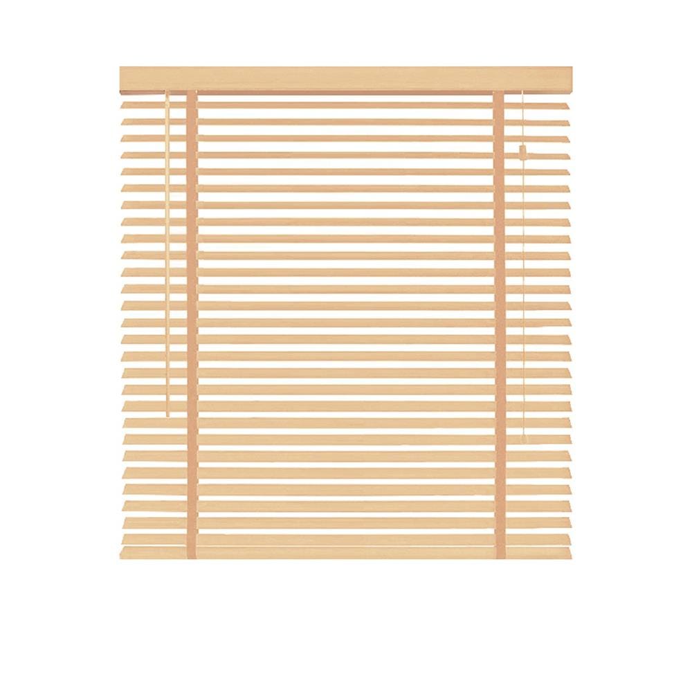 มู่ลี่ PVC HOME LIVING STYLE FAUX WOOD 120X130 ซม. สีเบจ