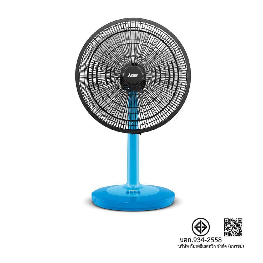 พัดลมตั้งโต๊ะ 18 นิ้ว MITSUBISHI D18A-GB CY-BL สีฟ้า