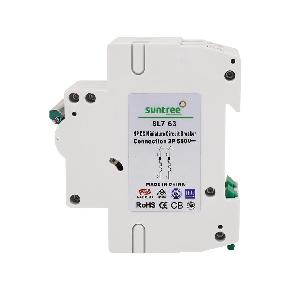 เซอร์กิตเบรกเกอร์ DC TRANSPOWER 20 แอมป์ 2 โพล 550 โวลต์