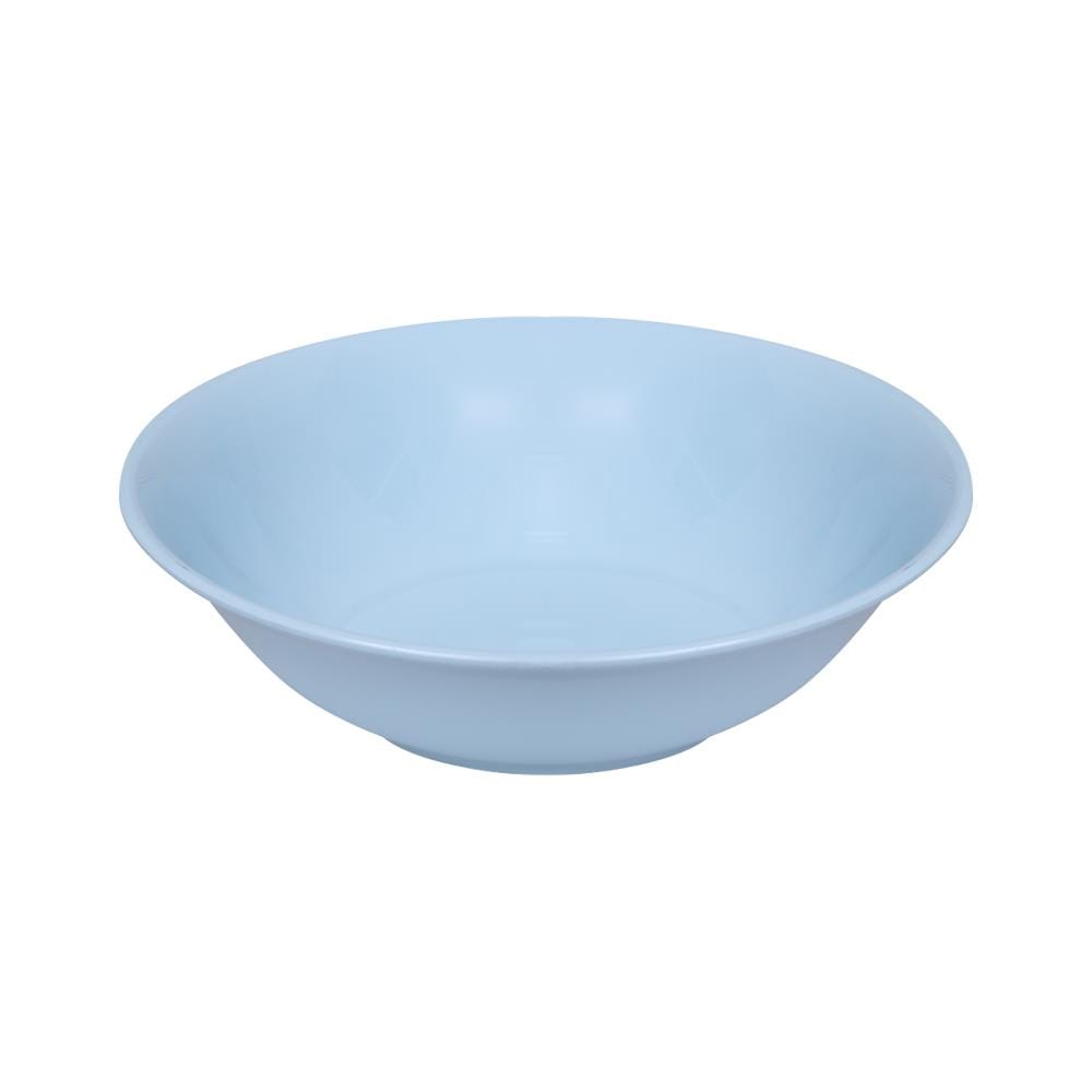 ชามพลาสติก 8 นิ้ว ABS K.T.UTENSIL สีฟ้า