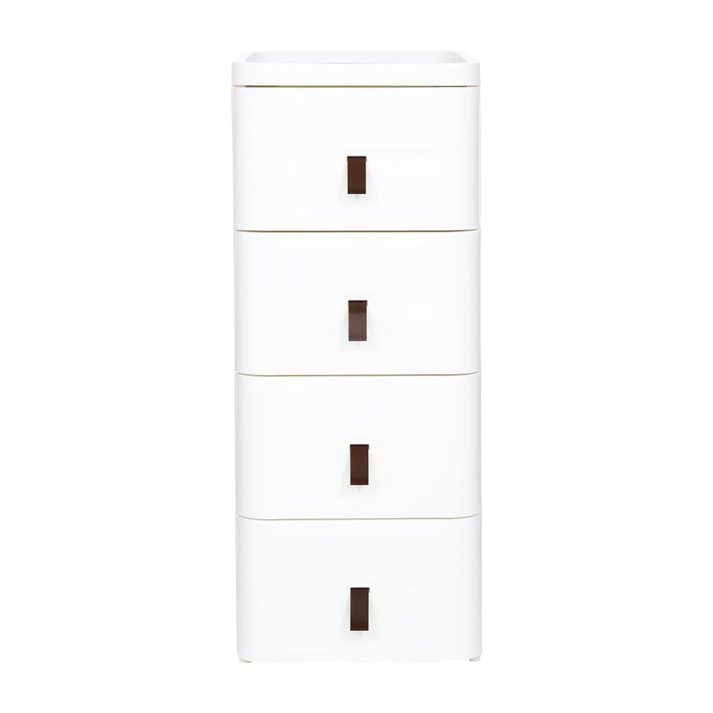 ตู้ลิ้นชัก 4 ชั้น STACKO JOIN 35.5x41x87.5 ซม. สีขาว