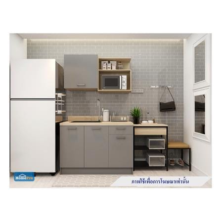 ครัวสำเร็จรูปท็อปซิงค์ CABIN TOMI 120 ซม. สีเทา_0