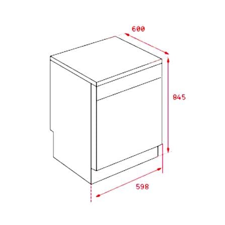 เครื่องล้างจานตั้งพื้น TEKA DFS 76850 สเตนเลส_4