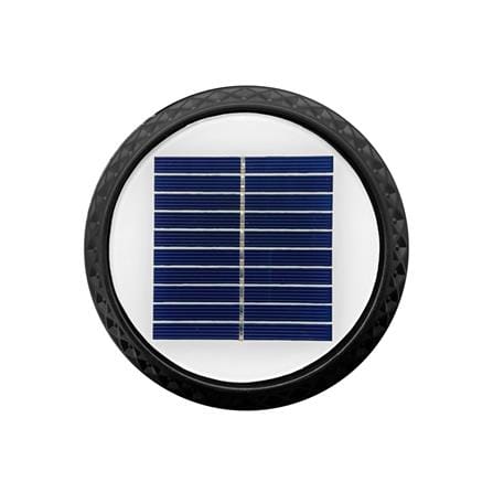 ไฟหัวเสา SOLAR LAMPTAN AQUA CCT 2 วัตต์ เดย์ไลท์ / คูลไวท์ / วอร์มไวท์ สีดำ_1