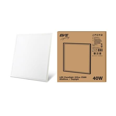 โคมฝังฝ้า LED EVE PANEL EVAN 40 วัตต์  60x60 ซม. DAYLIGHT_3