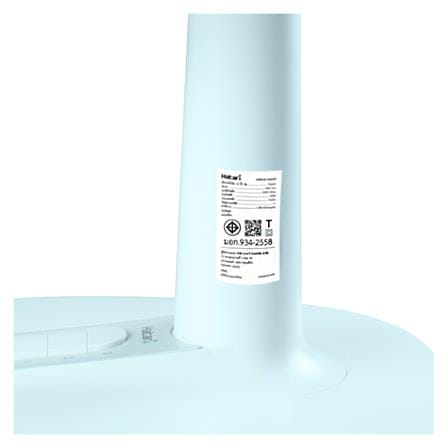 พัดลมตั้งโต๊ะ 16 นิ้ว HATARI T16M1 สีฟ้า_5