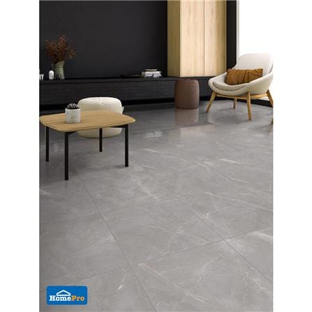 กระเบื้องพื้นพอร์ซเลน 60x60 ซม. TARA อามานี่ เกรย์ 1.44M2_3