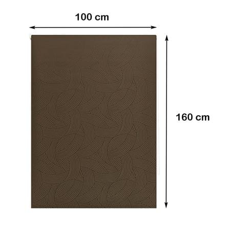 ม่านม้วน HOME LIVING STYLE FOLIO 100 X 160 ซม. สีน้ำตาล_5
