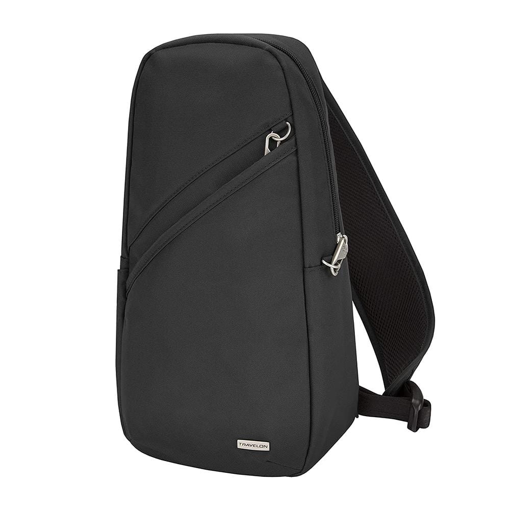 กระเป๋าสะพายหน้า-หลังสายเดี่ยว TRAVELON TVN42887-500 สีดำ