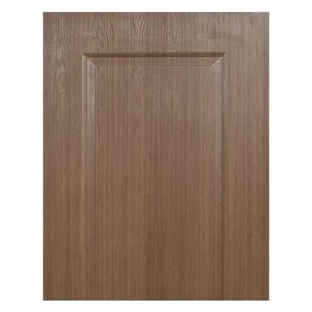 ประตูภายใน UPVC AZLE PZ04 80X200 ซม. สี CHOCOLATE เจาะลูกบิด_2