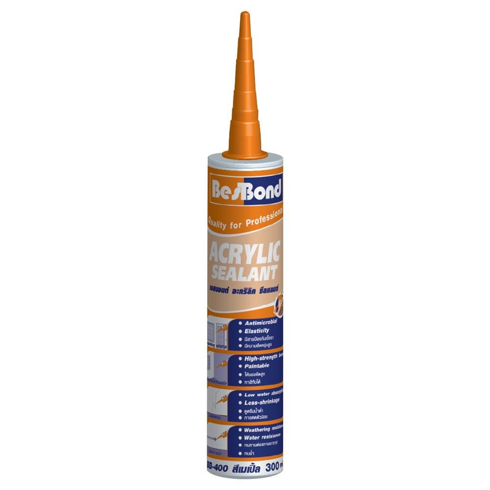 อะคริลิกซีลแลนท์ BESBOND 300 มล. สีเมเปิ้ล