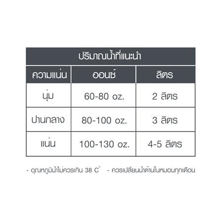 หมอนน้ำ HOME LIVING STYLE VARI 19x29 นิ้ว สีขาว_8