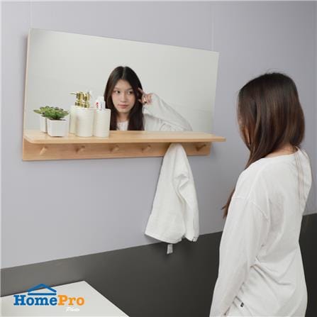 กระจกเงาชั้นวาง MOYA TK-ML-A03 90X50 ซม._3