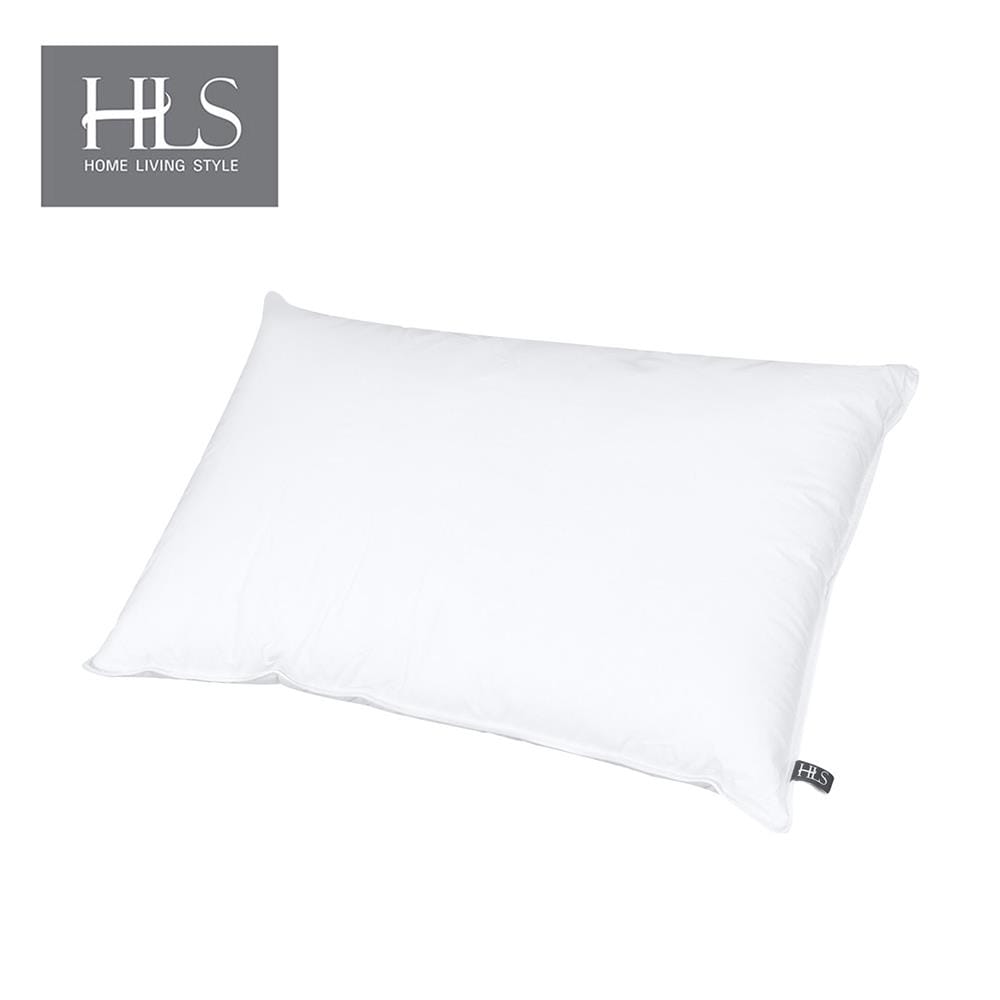 หมอนหนุน ขนห่านเทียม HOME LIVING STYLE NANO GEL 19x29 นิ้ว สีขาว