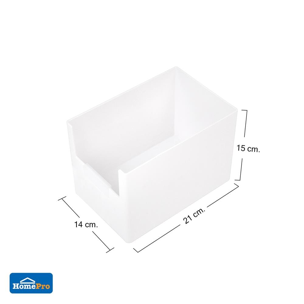 กล่องจัดระเบียบทรงสูง KECH NEAT 14x21x15 ซม. ไซซ์ M