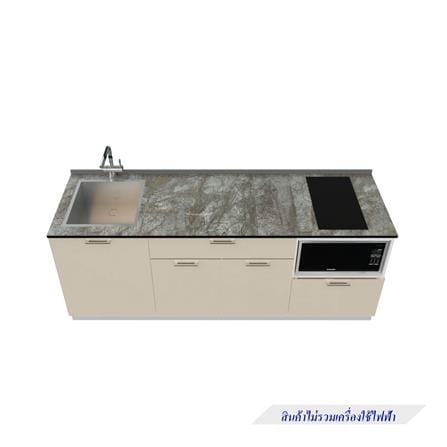 ครัวไม้สำเร็จ STARMARK CONTE_BASE 211_L_1