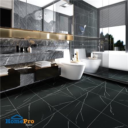 กระเบื้องพื้น 40x40 ซม. CERGRES ซาโต้ ดำ A 0.96 ตร.ม._5