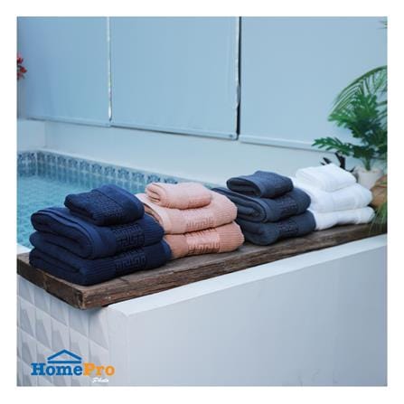ผ้าขนหนู HOME LIVING STYLE CAMILA 16X32 นิ้ว สีเบจ_6