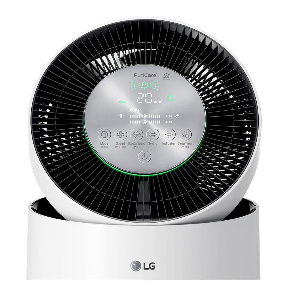 เครื่องฟอกอากาศ 61.2 ตร.ม. LG AS65GDWH0.ABAE สีขาว