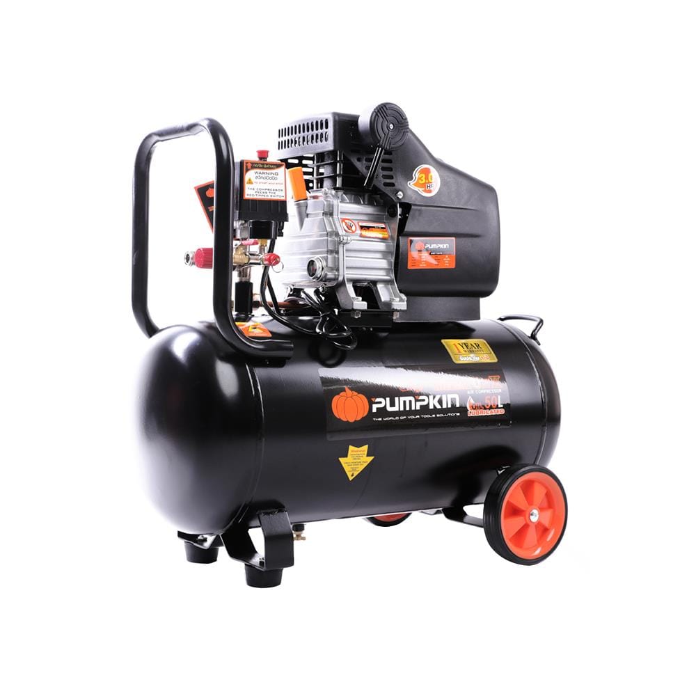 ปั๊มลมโรตารี่ PUMPKIN MEGATON II 3 แรงม้า 50 ลิตร