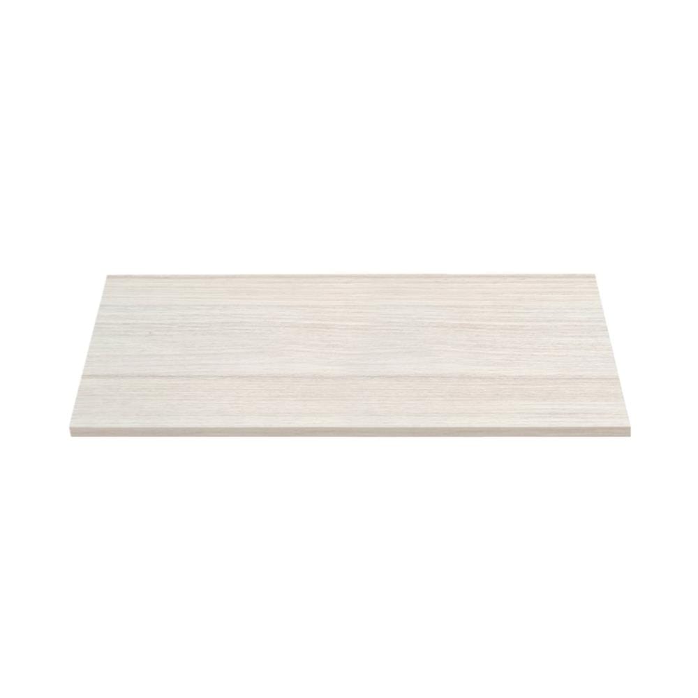 แผ่นชั้นไม้เมลามีน STACKO 80X40X1.6 ซม. สีวอลนัท