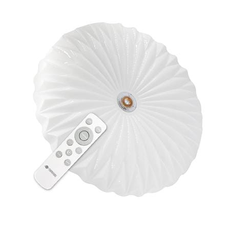 ไฟเพดาน LED NAGAS FIOLAR R02 REMOTE 20 นิ้ว 47 วัตต์ DAYLIGHT/COOL WHITE/WARM WHITE สีขาว_0