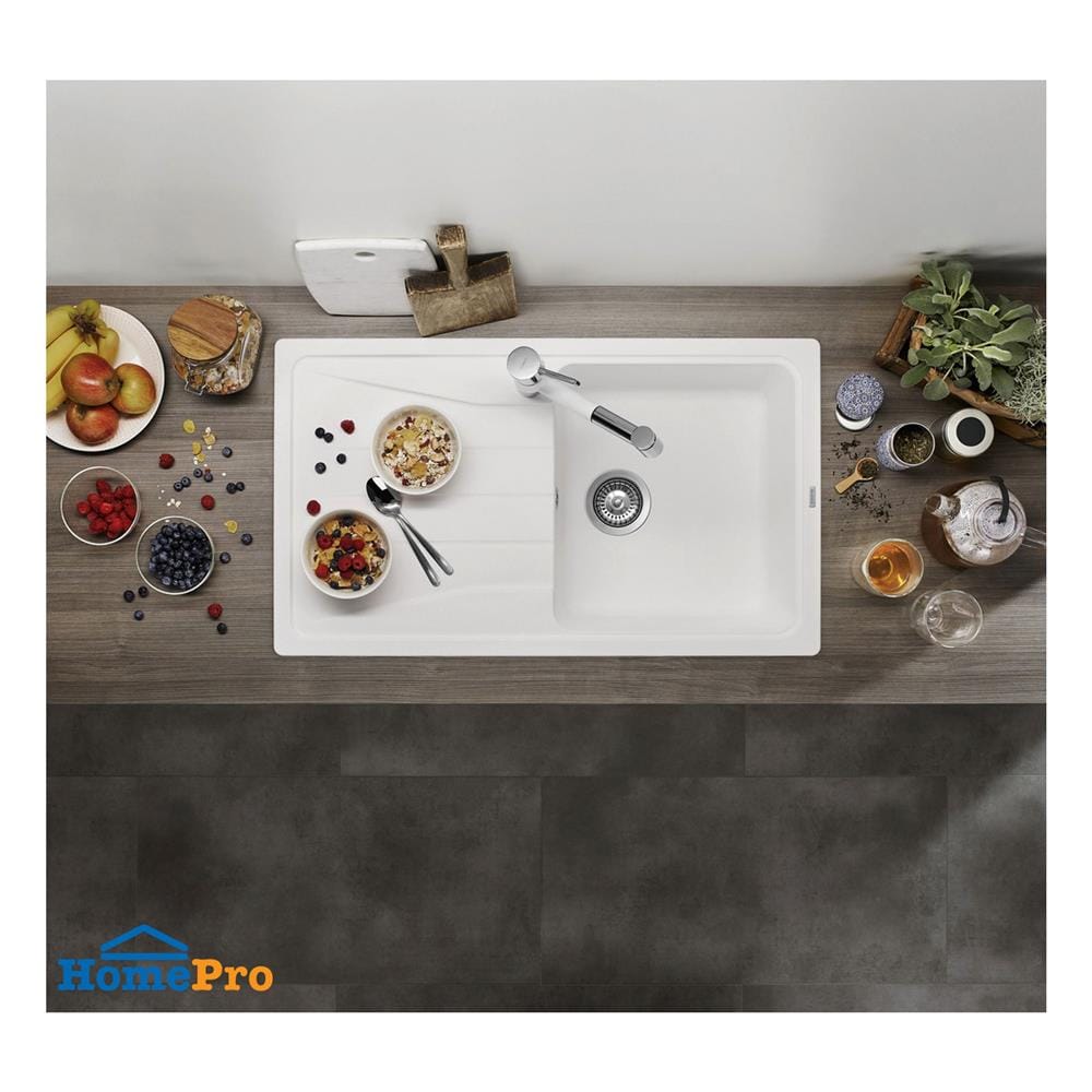 ซิงค์ฝัง 1 หลุม 1 ที่พัก BLANCO 495.39.415 สีขาว