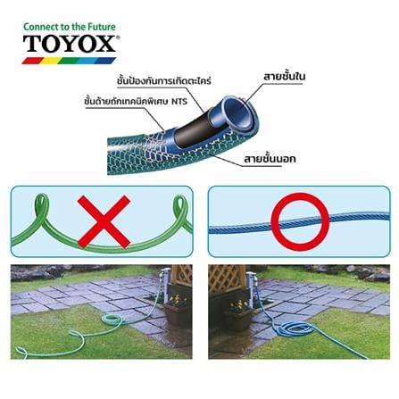 สายยางโรล TOYOX TOYOFIT 1/2 นิ้ว X 20 ม._6