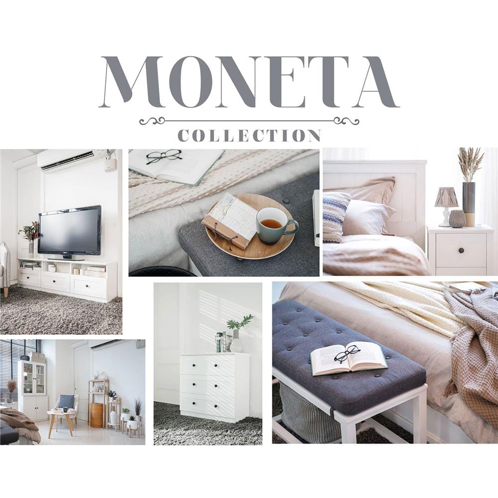 ตู้สูง KONCEPT MONETA 60 ซม. สีขาว