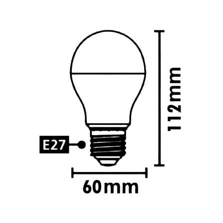 หลอด LED SYLVANIA BASIC PLUS 12 วัตต์ DAYLIGHT E27_4