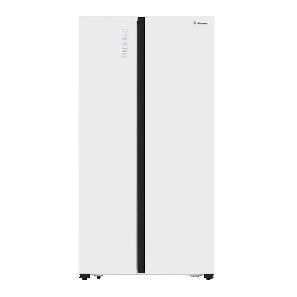 ตู้เย็น SIDE BY SIDE HISENSE RS670N4AW1 18.5 คิว สีขาว