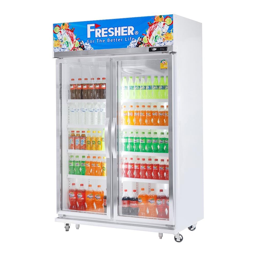 ตู้เครื่องดื่ม 2 ประตู FRESHER FR-2DJWV2 36 คิว สีขาว
