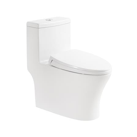 สุขภัณฑ์ 1 ชิ้น HAFELE 495.61.474 3/4.5L สีขาว