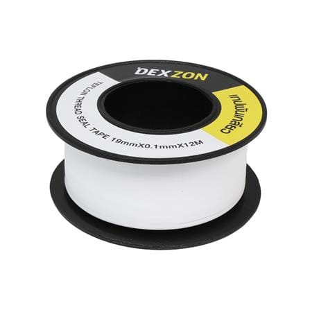 เทปพันเกลียว DEXZON 19มม.x0.1มม. 12 เมตร_2