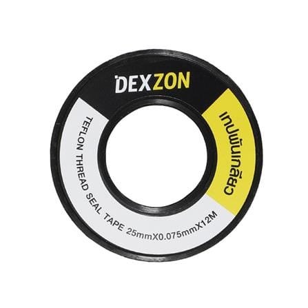 เทปพันเกลียว DEXZON 25มม.x0.075มม. 12 เมตร_1