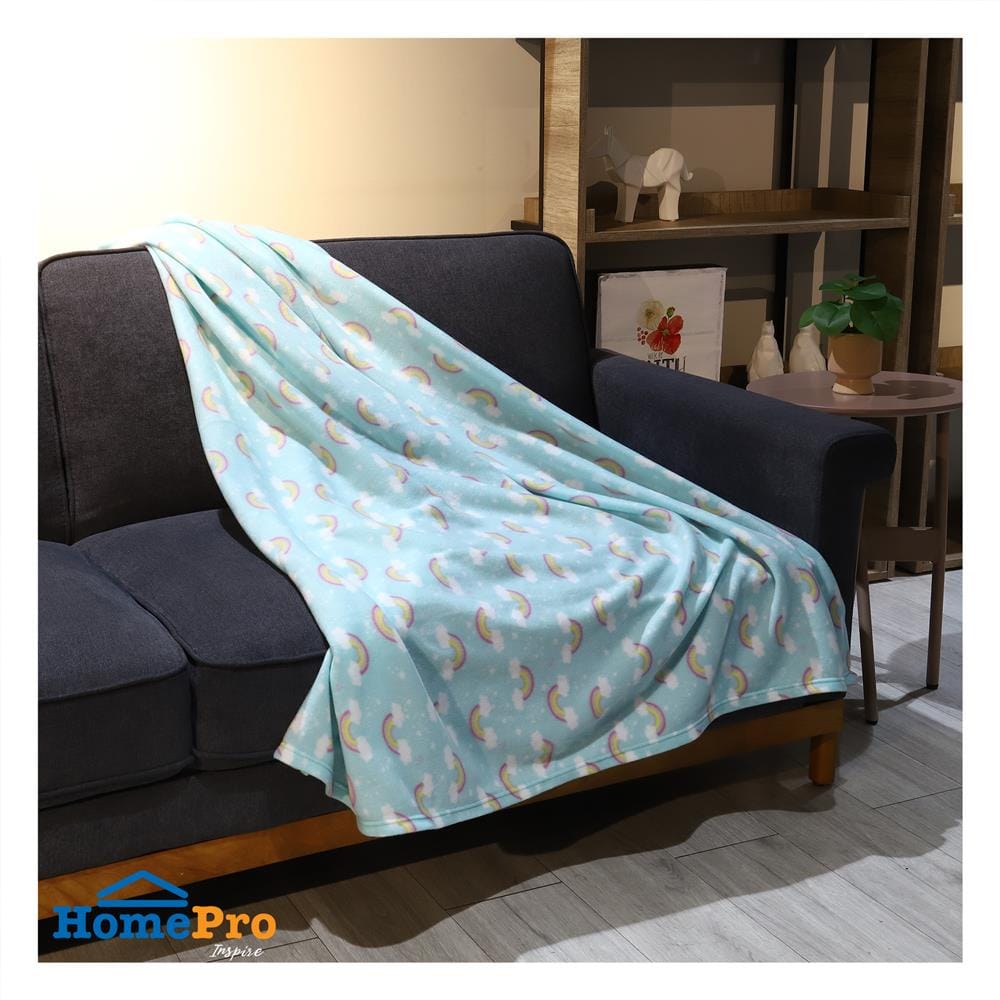 ผ้าห่ม ME LIVING RAINBOW 50X60 นิ้ว สี GREEN