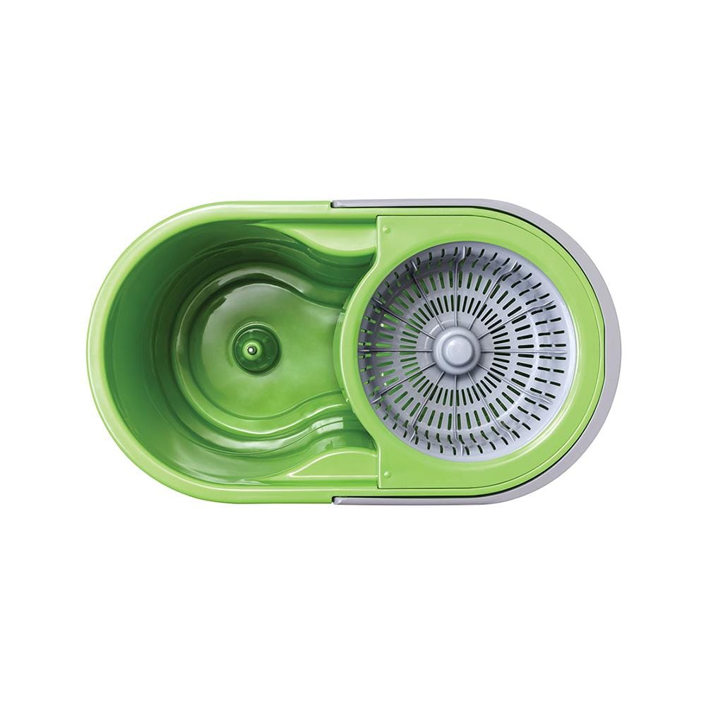 ชุดอุปกรณ์ถังปั่นพร้อมไม้ม็อบ SCOTCH-BRITE ECO DUAL WASH (T7) สีเขียว