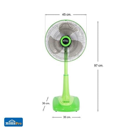 พัดลมสไลด์ 16 นิ้ว M-TECH CSF-5165 สีเขียว_4
