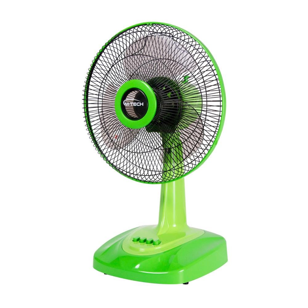 พัดลมตั้งโต๊ะ 12 นิ้ว M-TECH CF-5122 สีเขียว