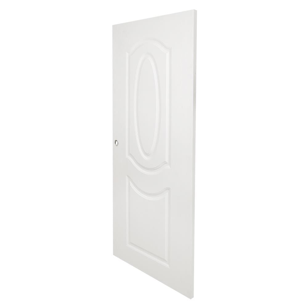 ประตูภายนอก UPVC MODERNWOOD REVO MWR002 90X200 ซม. สีขาว เจาะลูกบิด