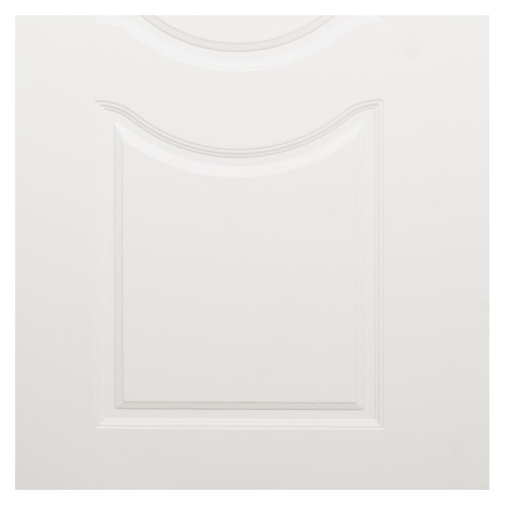ประตูภายนอก UPVC MODERNWOOD REVO MWR002 90X200 ซม. สีขาว เจาะลูกบิด