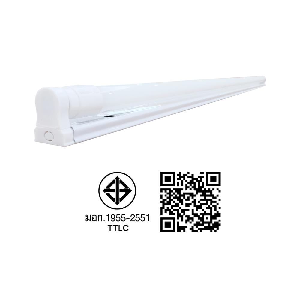 ชุดรางนีออน LED CARINI T8 NY20WDE 20 วัตต์ DAYLIGHT